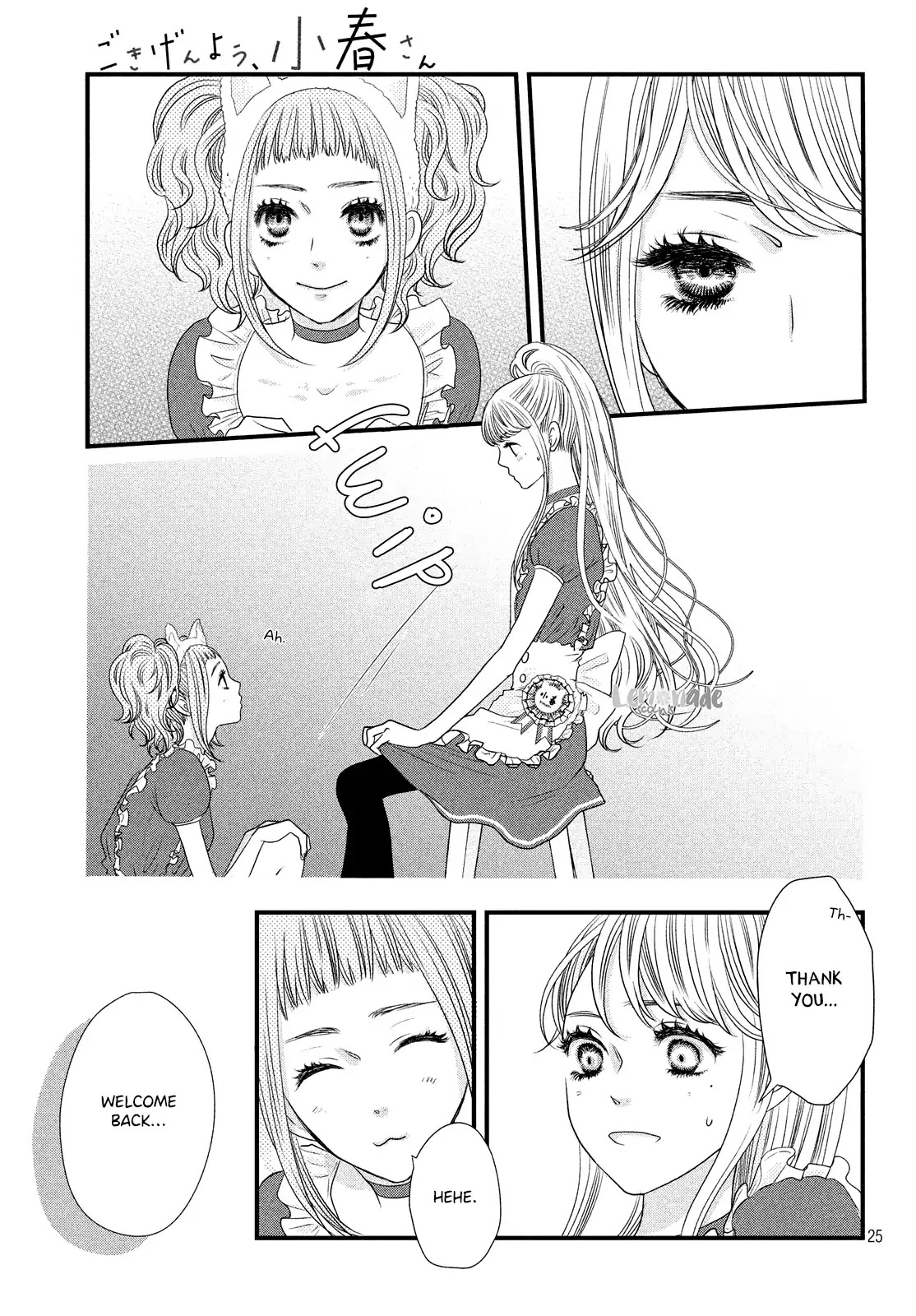 Gokigenyou, Koharu-san Chapter 1 page 25 - Chapter 1: Live 1