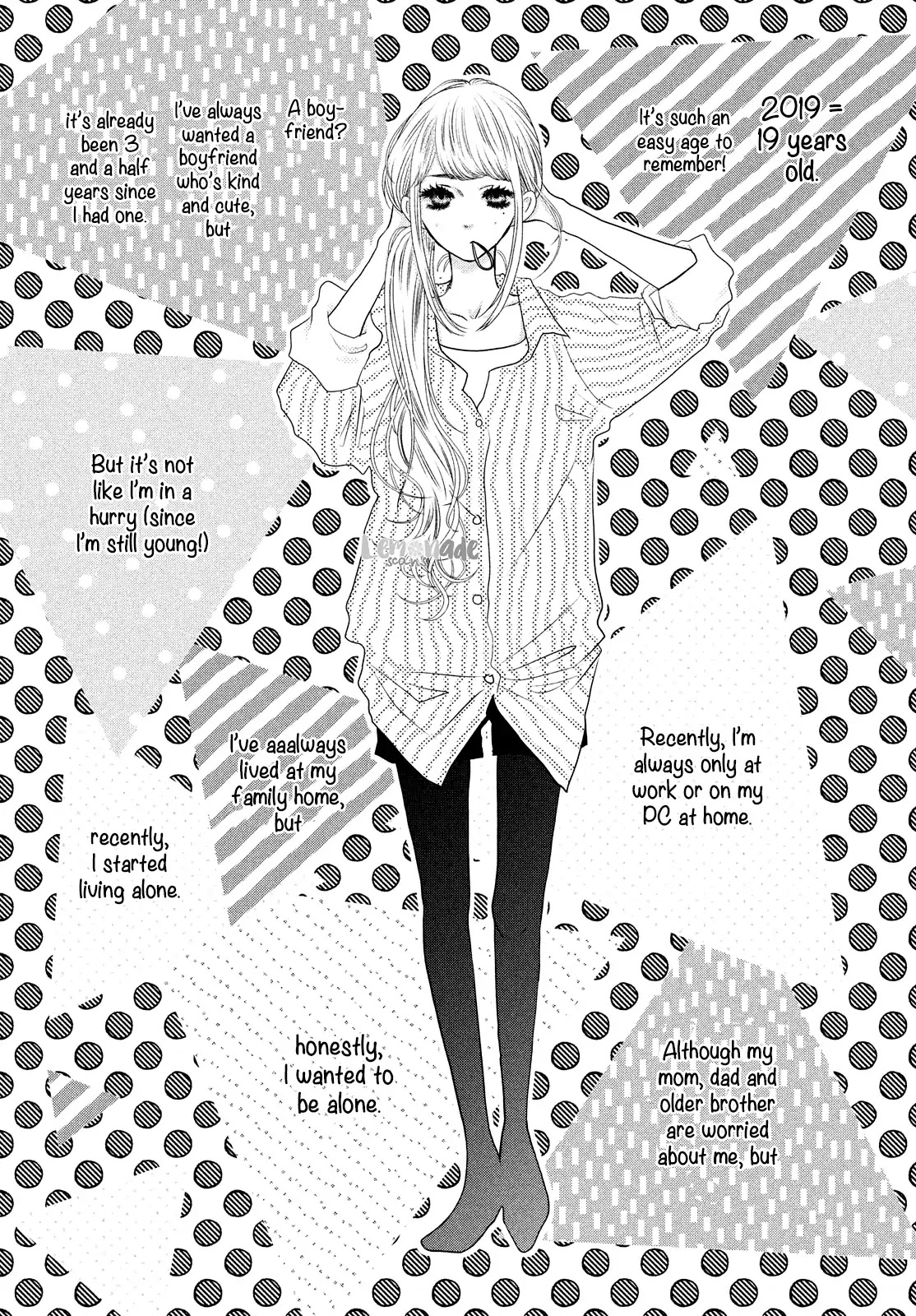 Gokigenyou, Koharu-san Chapter 1 page 3 - Chapter 1: Live 1
