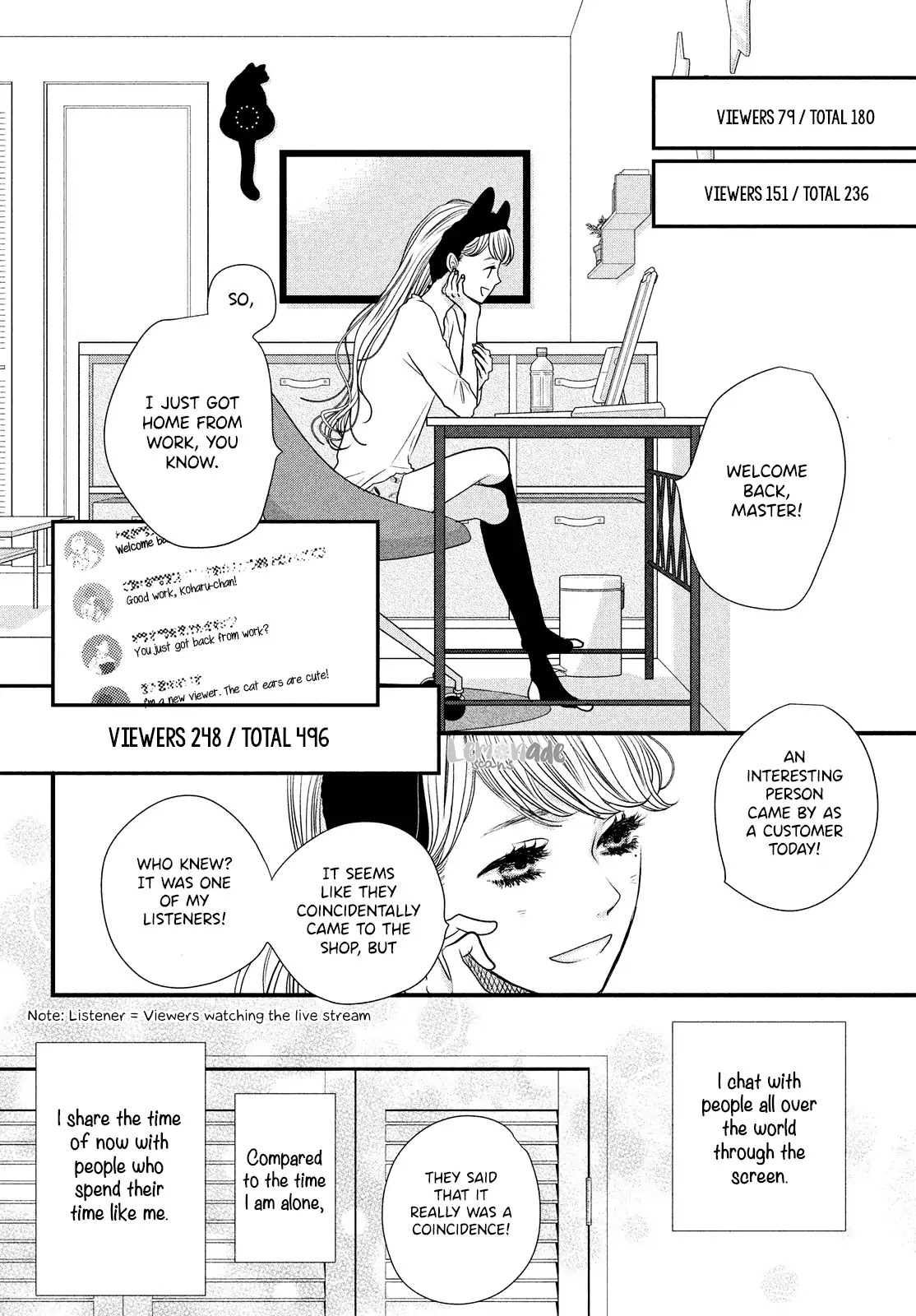 Gokigenyou, Koharu-san Chapter 1 page 8 - Chapter 1: Live 1