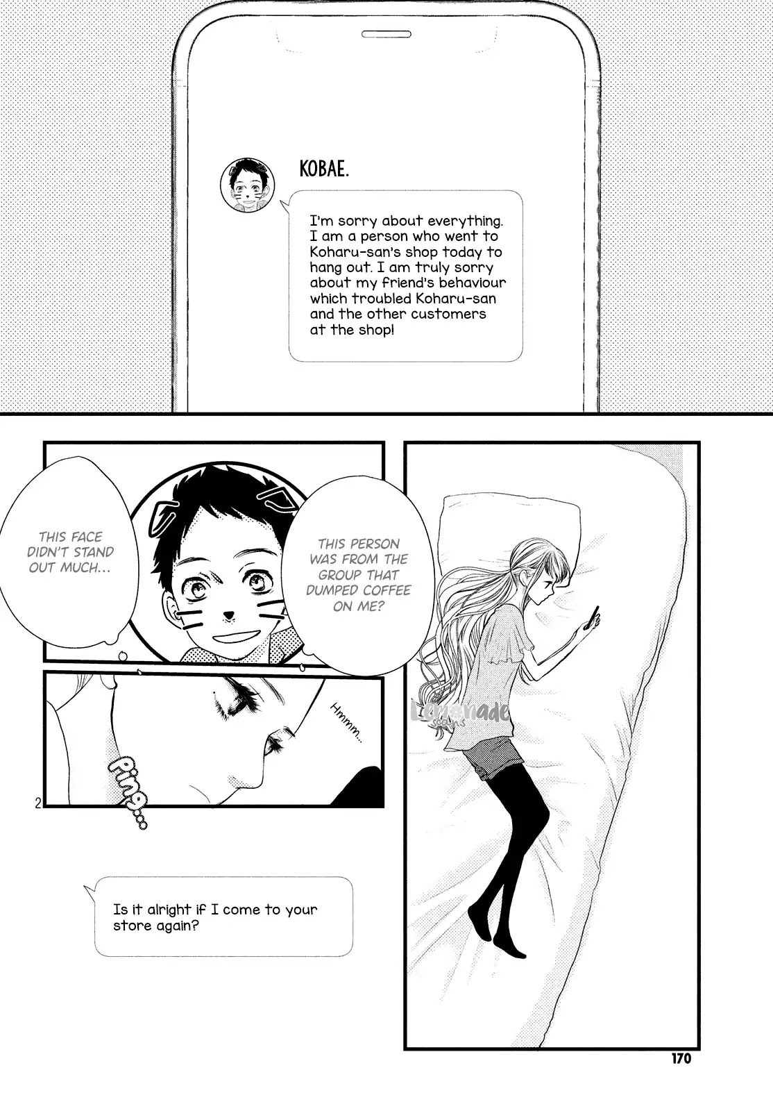 Gokigenyou, Koharu-san Chapter 2 page 3 - Chapter 2: Live 2