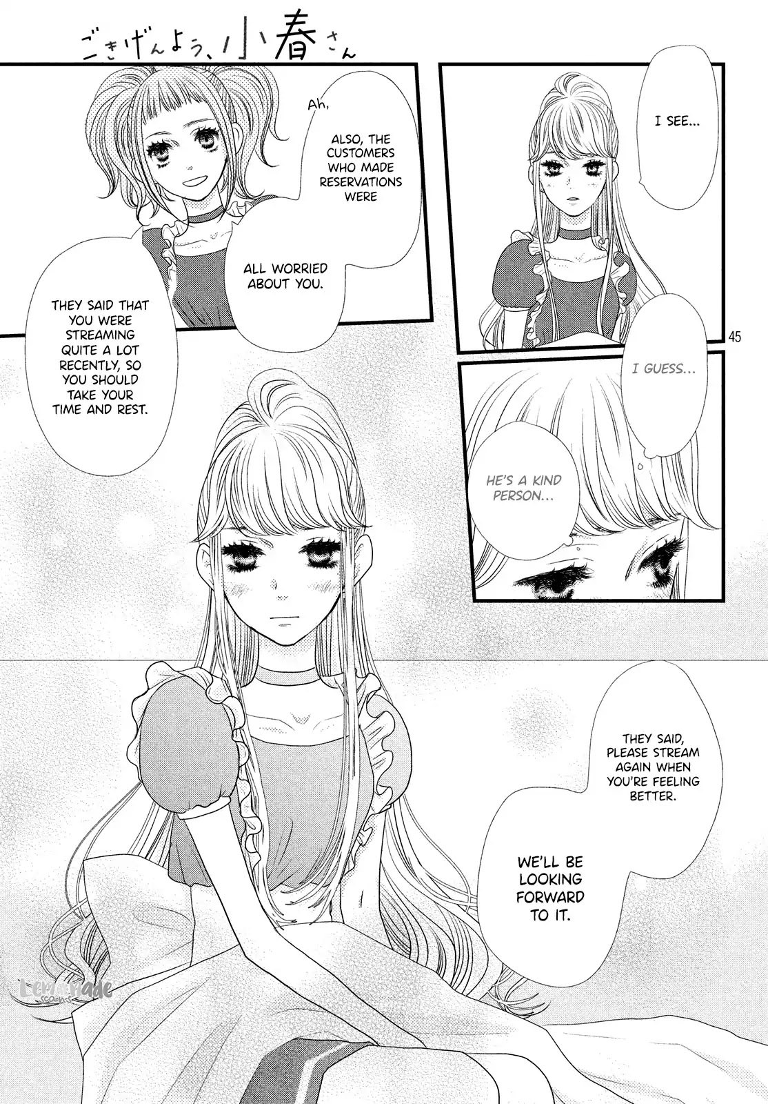 Gokigenyou, Koharu-san Chapter 2 page 46 - Chapter 2: Live 2