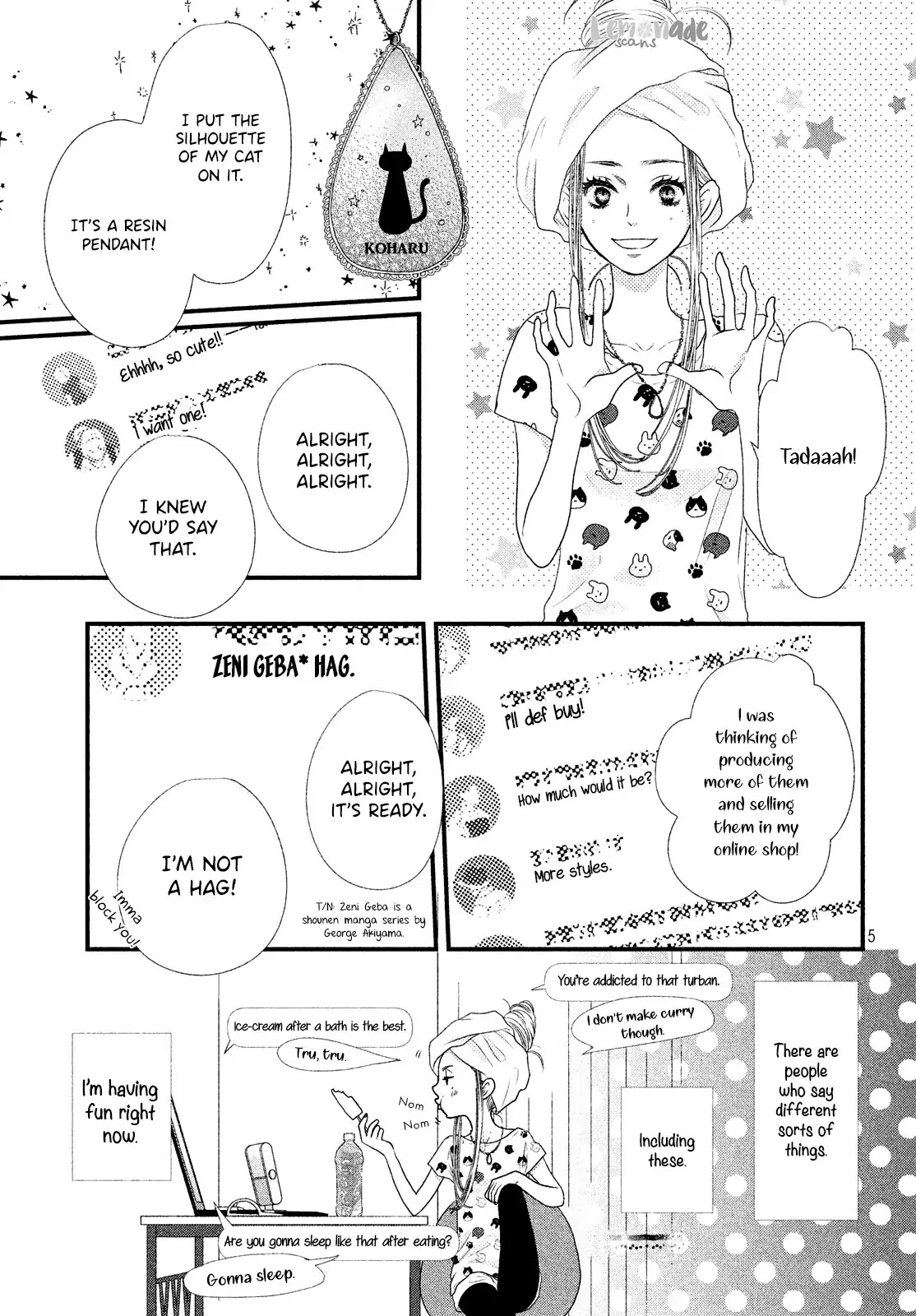 Gokigenyou, Koharu-san Chapter 2 page 6 - Chapter 2: Live 2