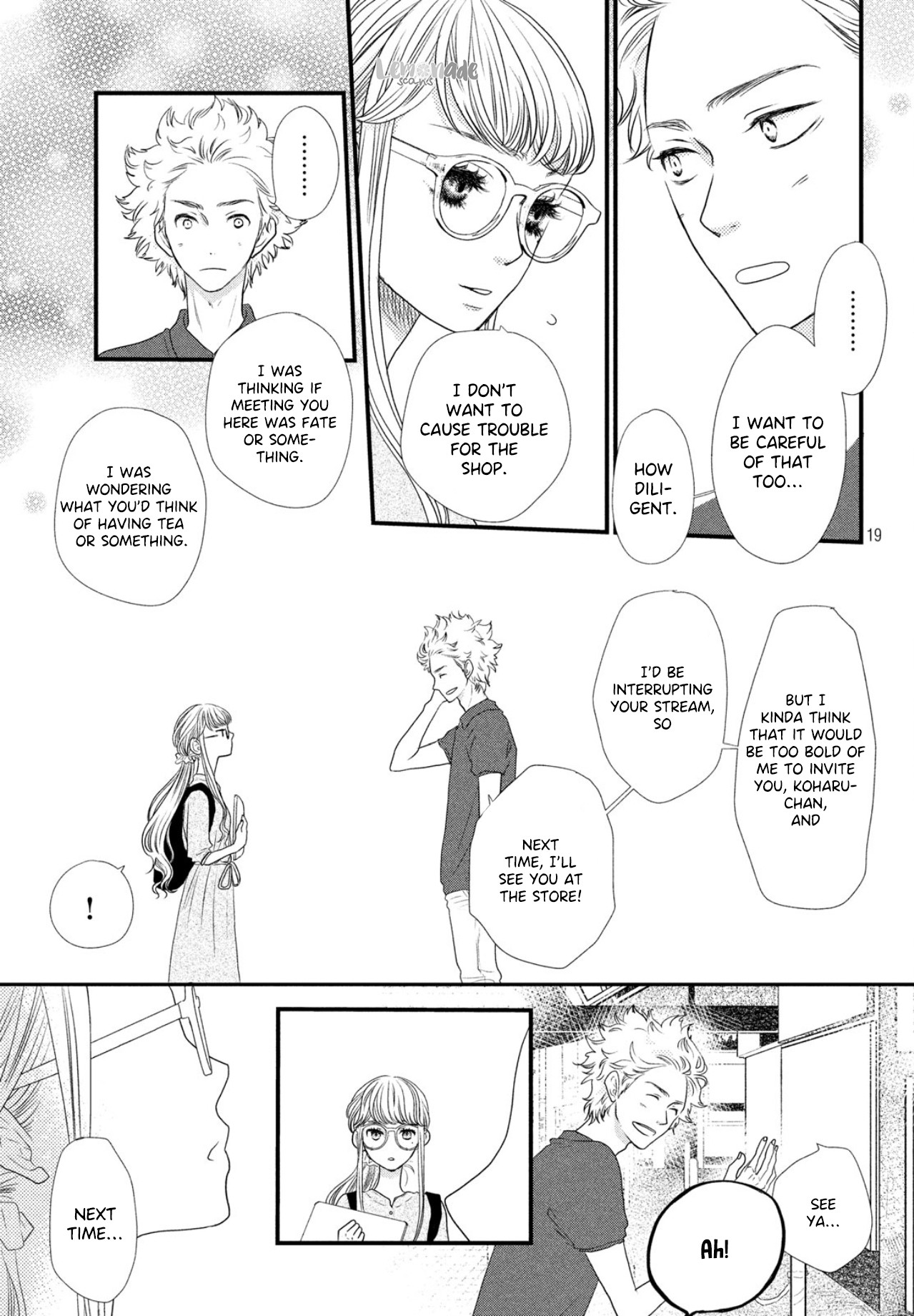 Gokigenyou, Koharu-san Chapter 3 page 21 - Chapter 3: Live 3