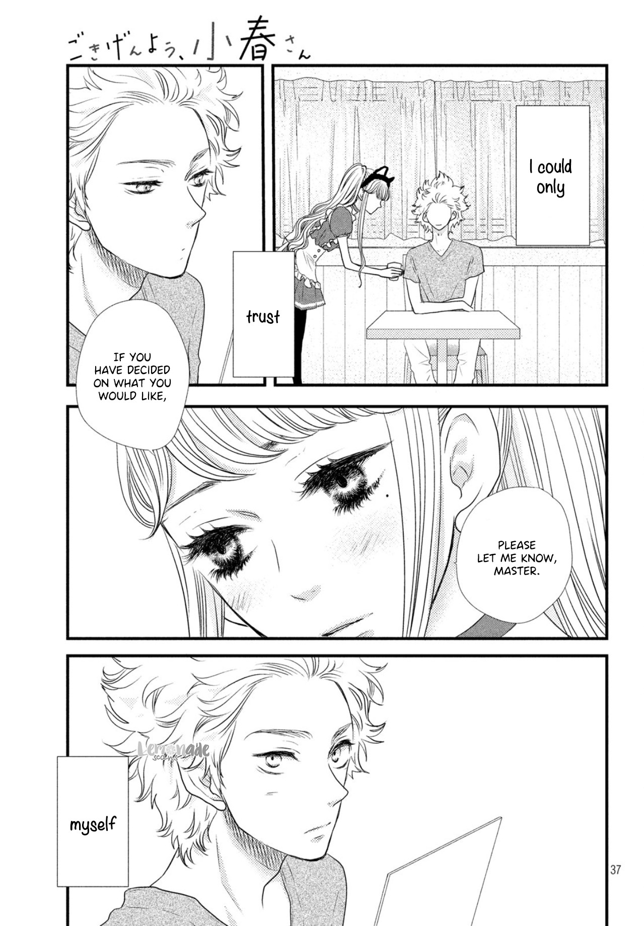 Gokigenyou, Koharu-san Chapter 3 page 39 - Chapter 3: Live 3