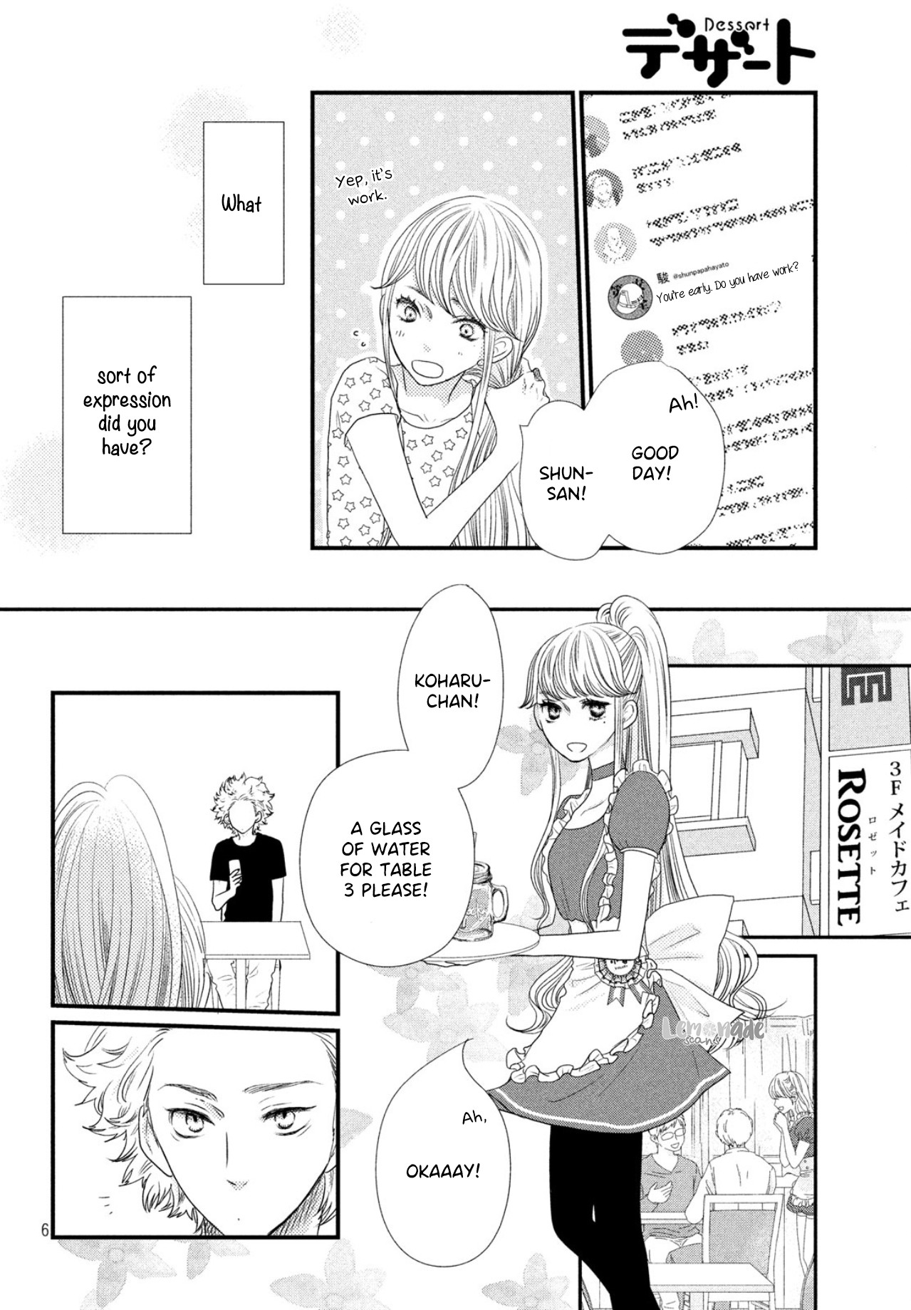 Gokigenyou, Koharu-san Chapter 3 page 8 - Chapter 3: Live 3