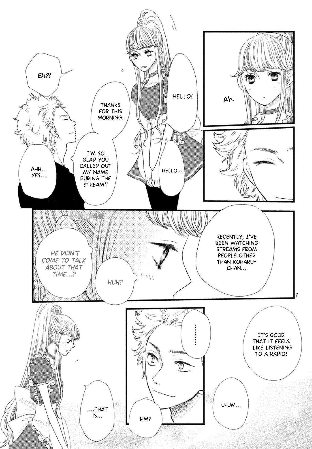 Gokigenyou, Koharu-san Chapter 3 page 9 - Chapter 3: Live 3
