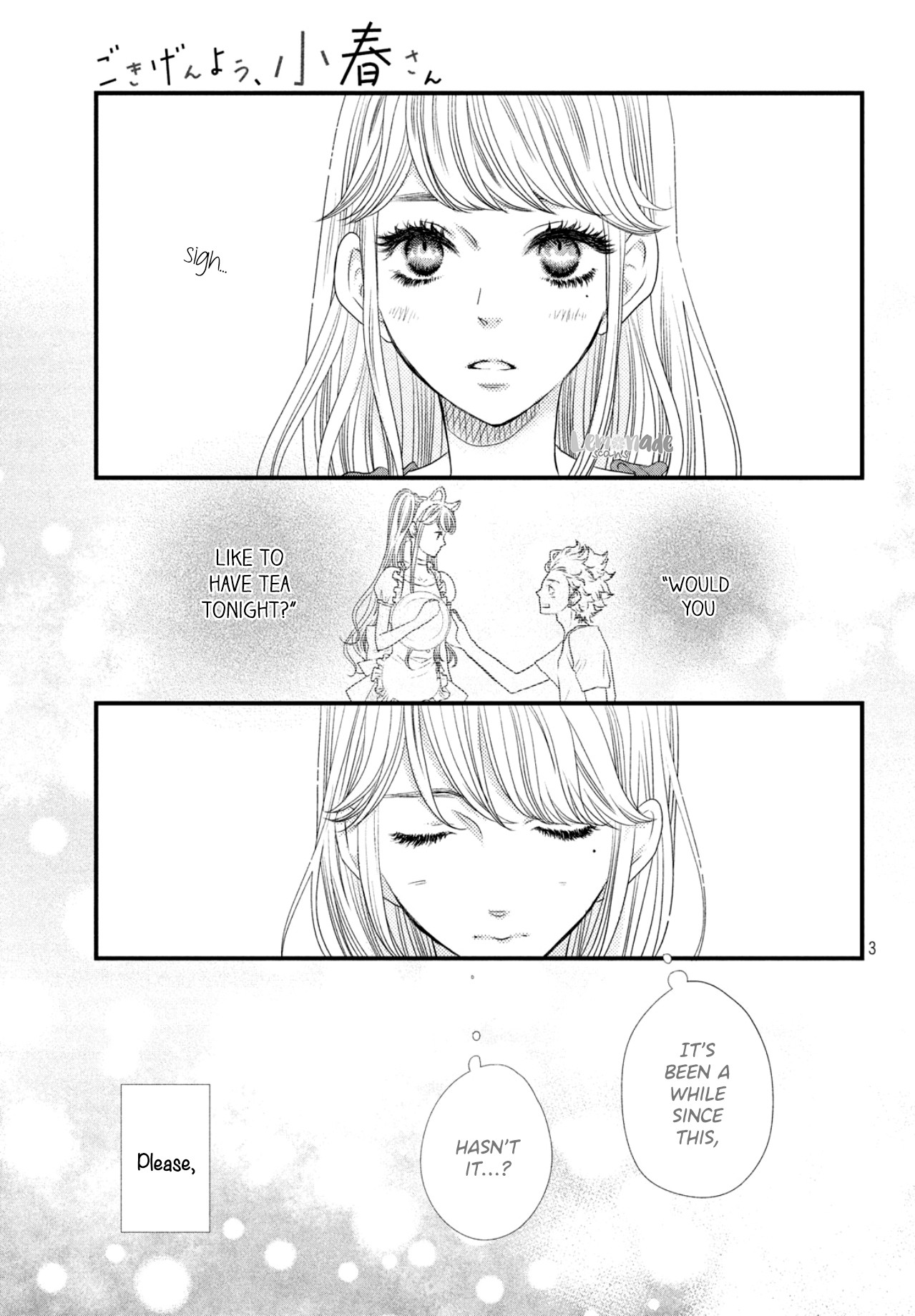 Gokigenyou, Koharu-san Chapter 4 page 5 - Chapter 4: Live 4