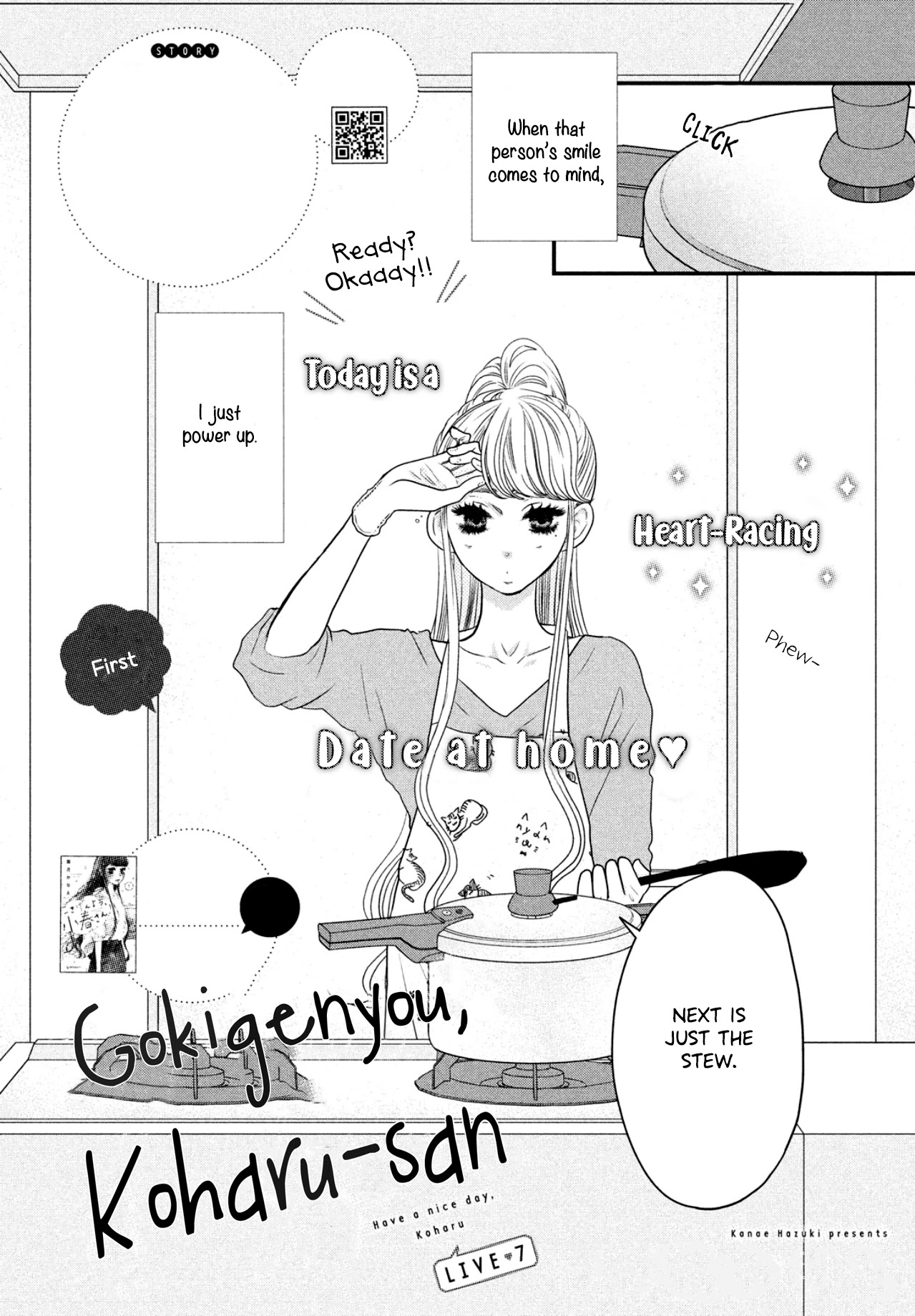 Gokigenyou, Koharu-san Chapter 7 page 4 - Chapter 7: Live 7