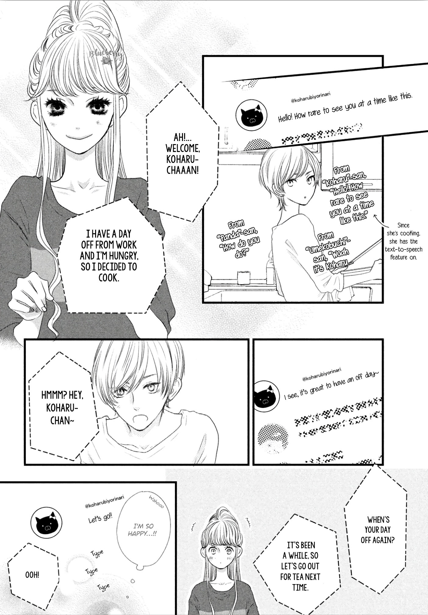 Gokigenyou, Koharu-san Chapter 8 page 6 - Chapter 8: Live 8
