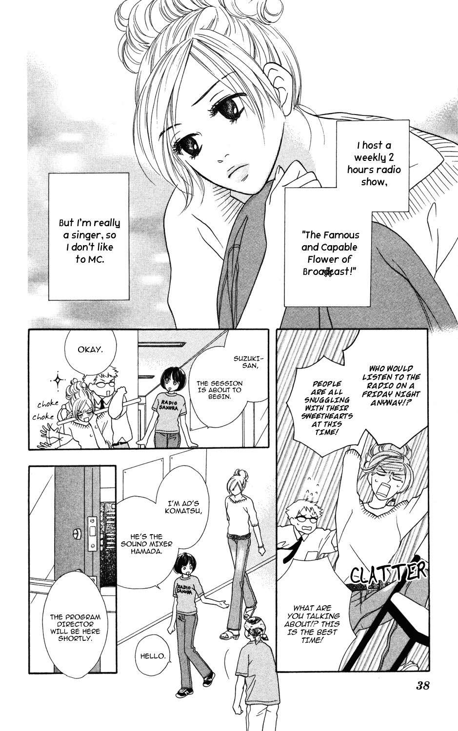"Gokko" Chapter 2 page 6 - Chapter 2: The Famous and Capable Flower of Broadcast