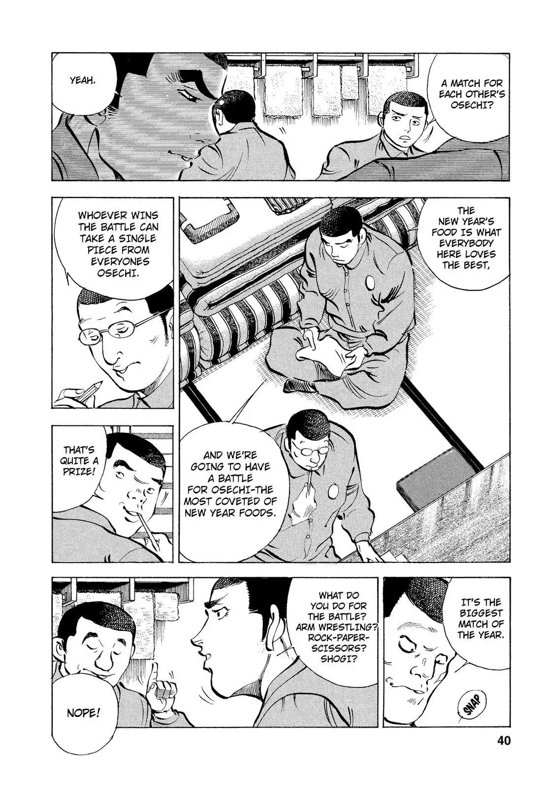 Gokudou Meshi Chapter 1 page 36 - Chapter 1: A "Food" Battle Begins!