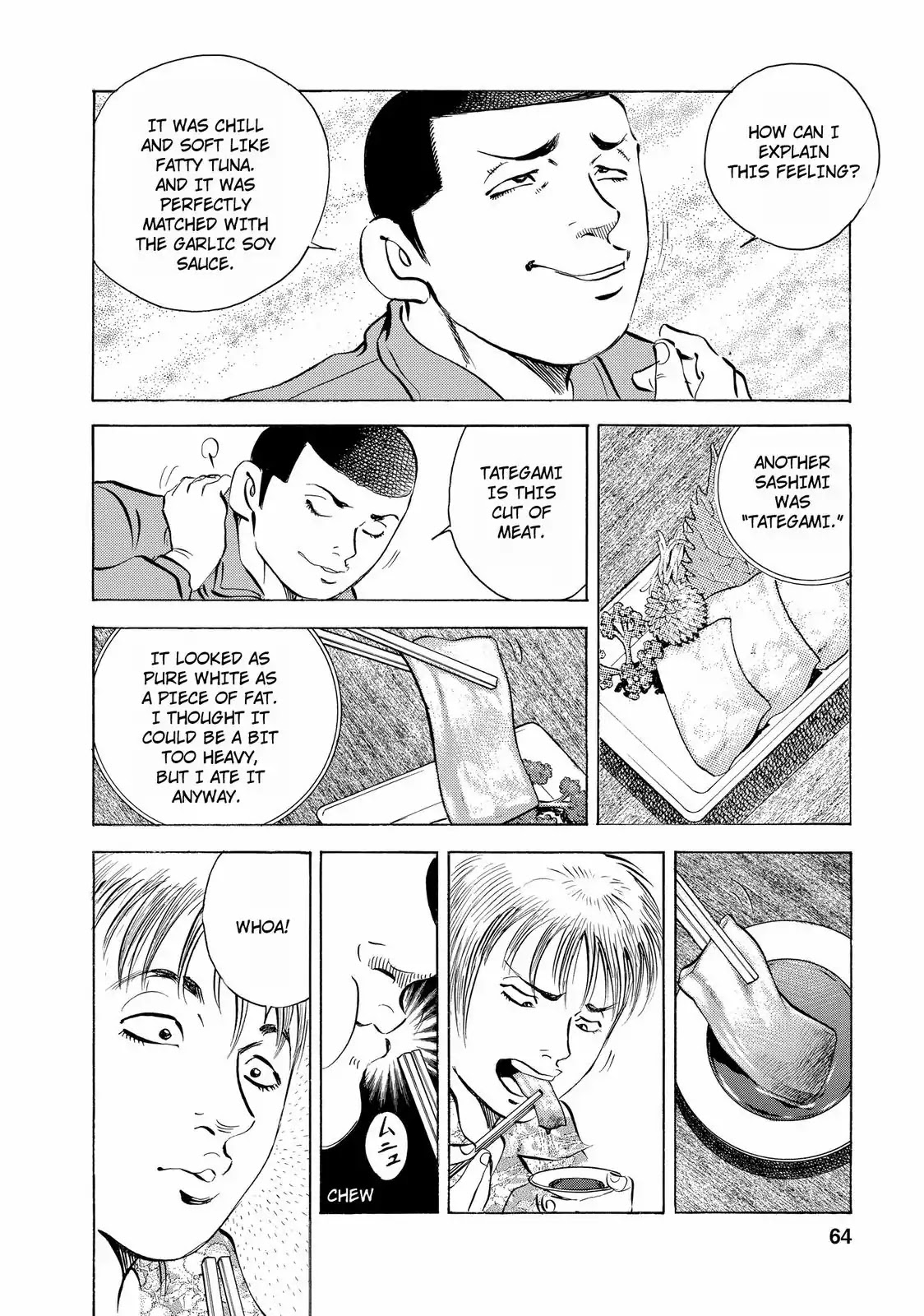Gokudou Meshi Chapter 11 page 12 - Chapter 11: Passion for Basashi