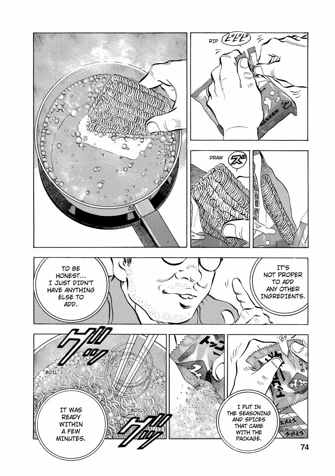 Gokudou Meshi Chapter 11 page 22 - Chapter 11: Passion for Basashi