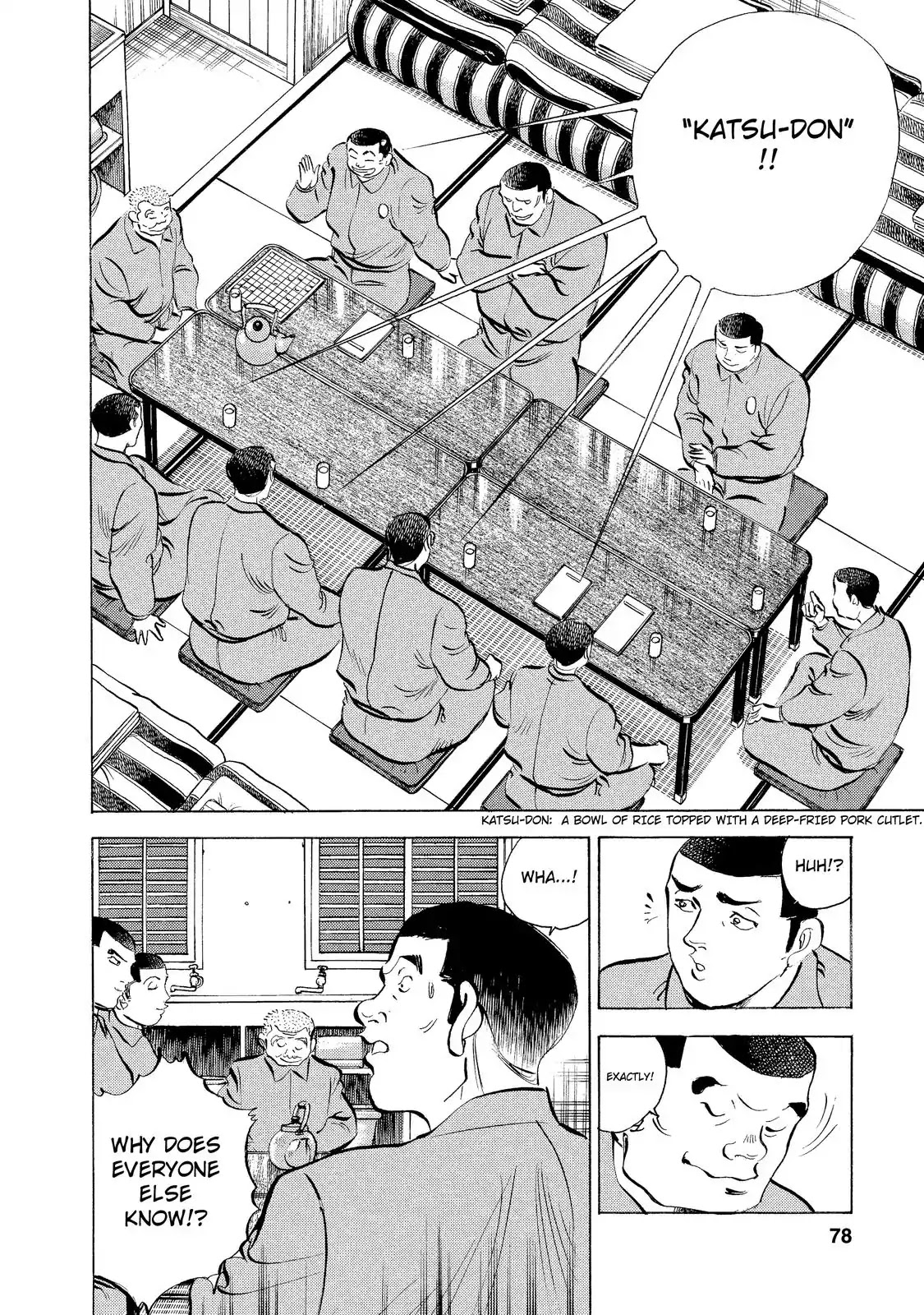 Gokudou Meshi Chapter 3 page 8 - Chapter 3: The Truth of "Katsu"