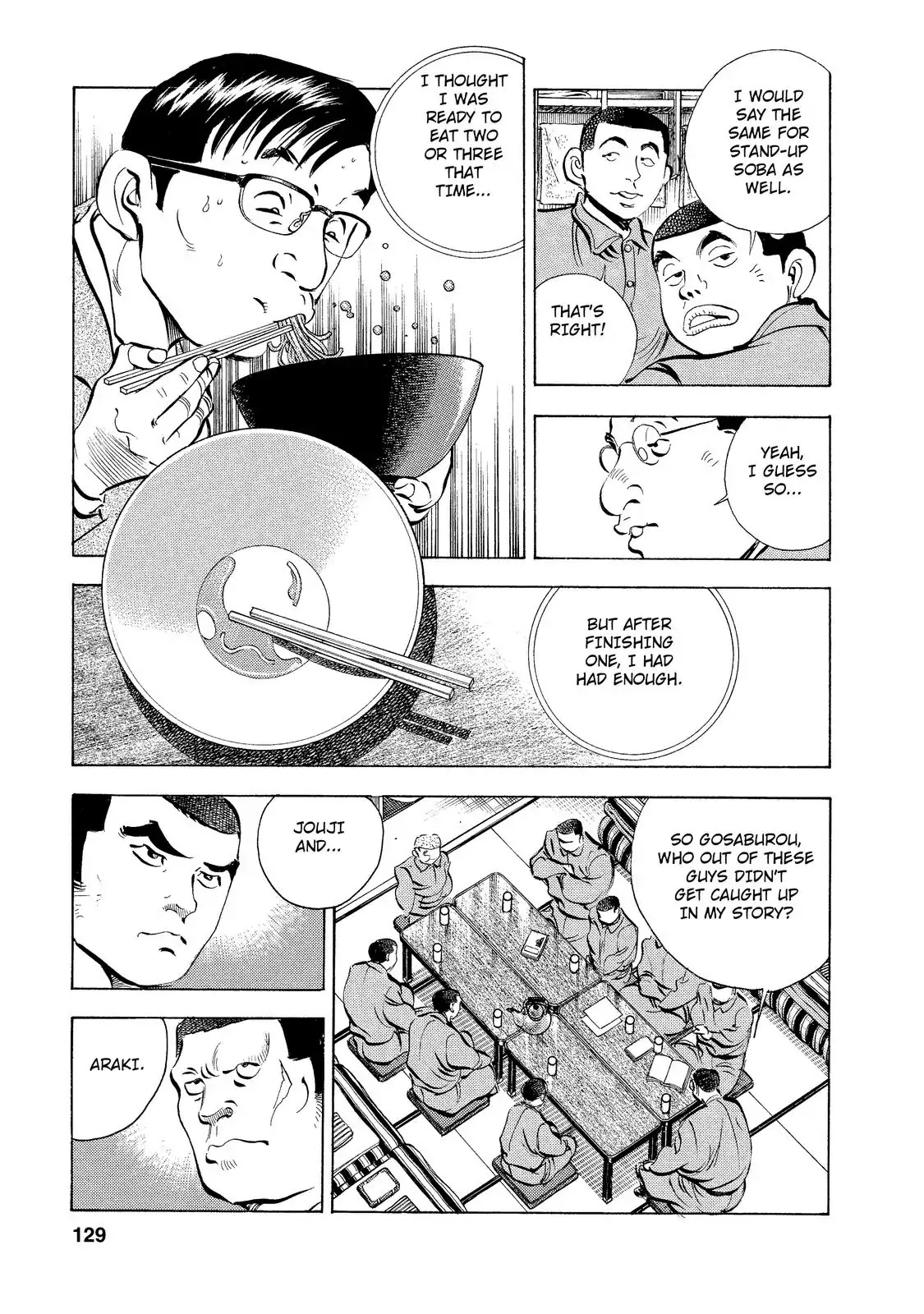 Gokudou Meshi Chapter 5 page 9 - Chapter 5: The Ultimate "Soba" (2)