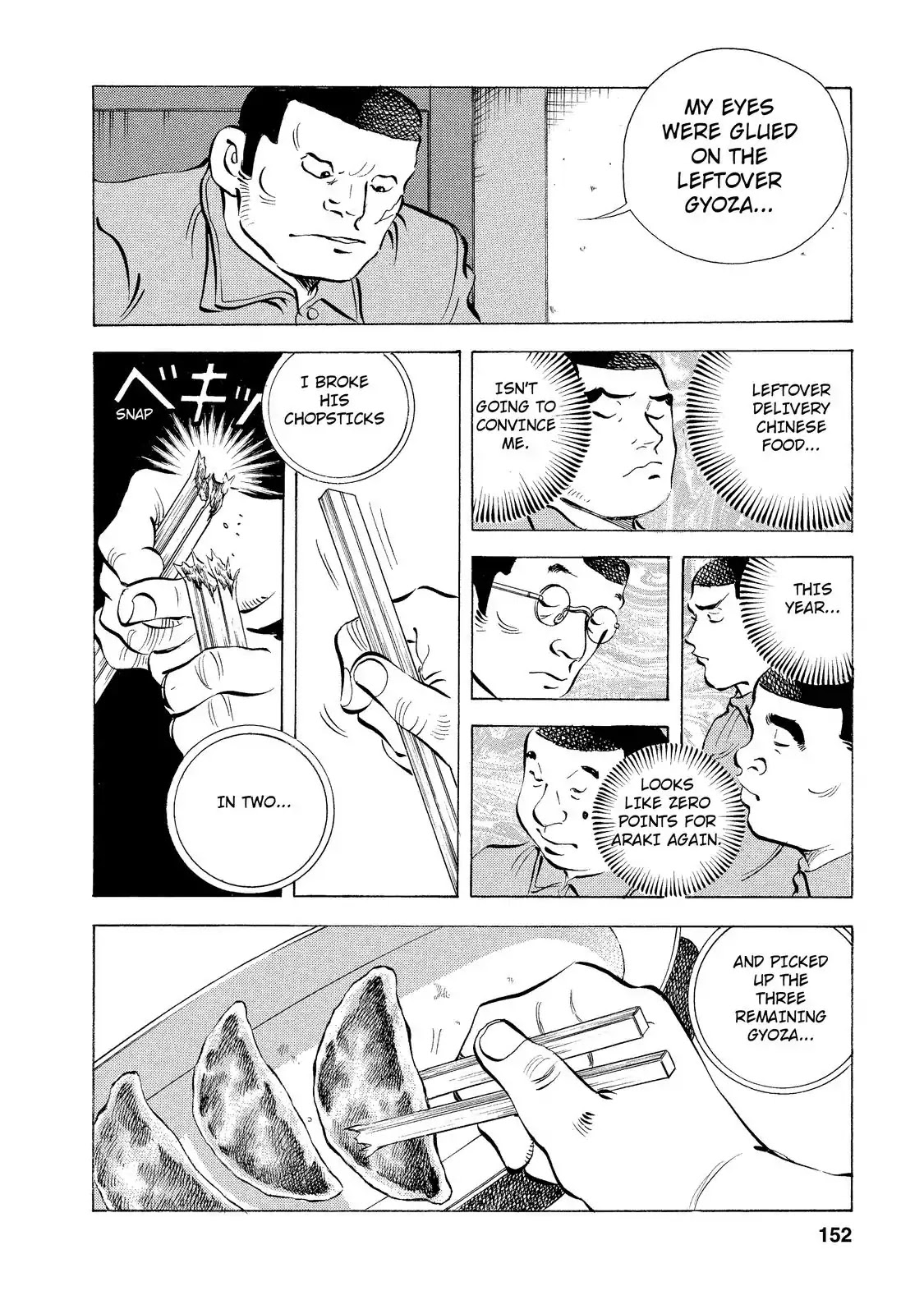 Gokudou Meshi Chapter 6 page 10 - Chapter 6: Tear-Inducing "Gyoza"