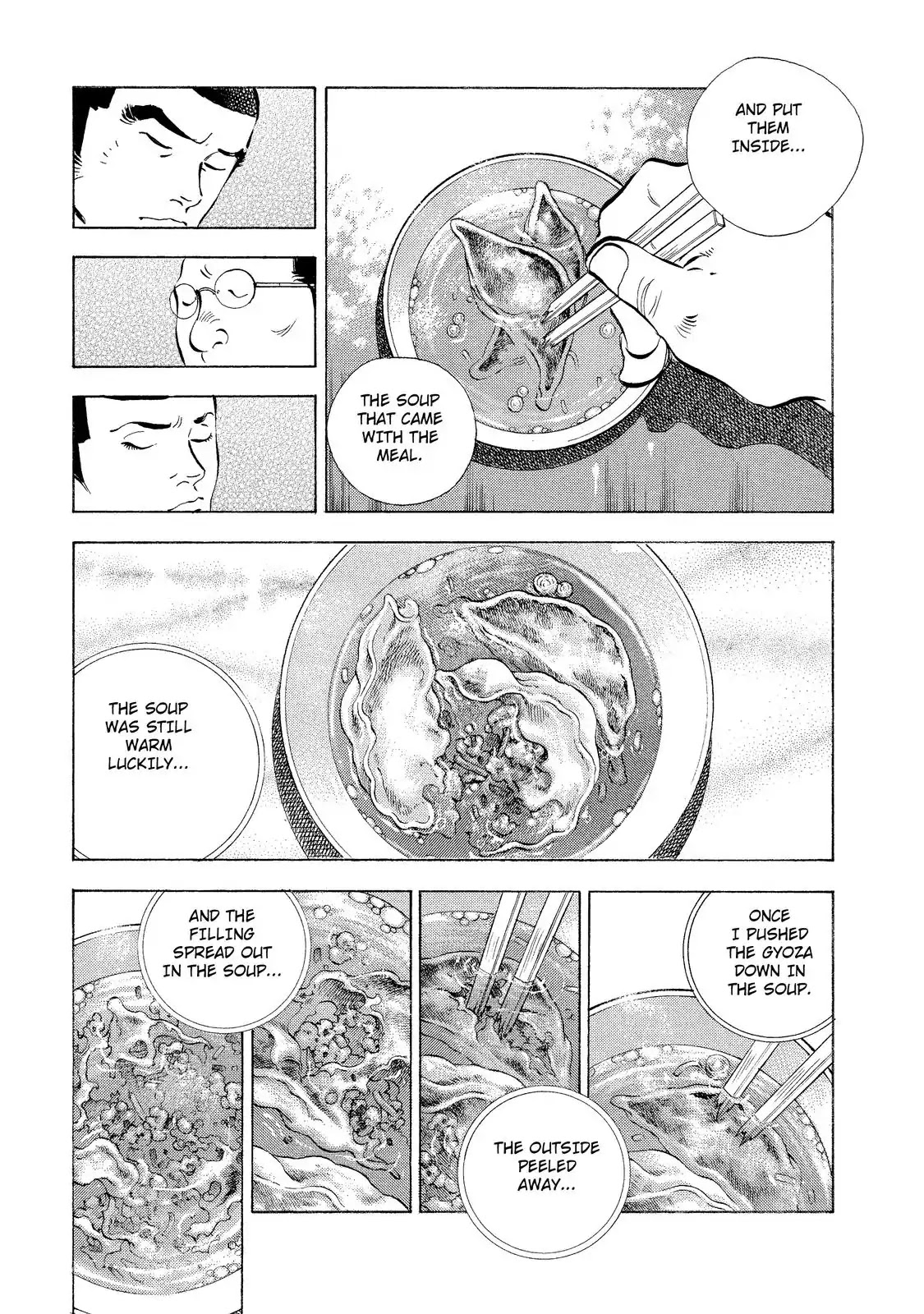 Gokudou Meshi Chapter 6 page 11 - Chapter 6: Tear-Inducing "Gyoza"