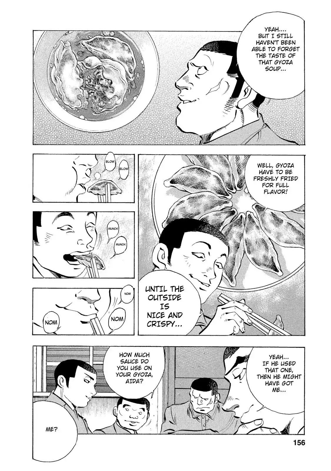 Gokudou Meshi Chapter 6 page 14 - Chapter 6: Tear-Inducing "Gyoza"