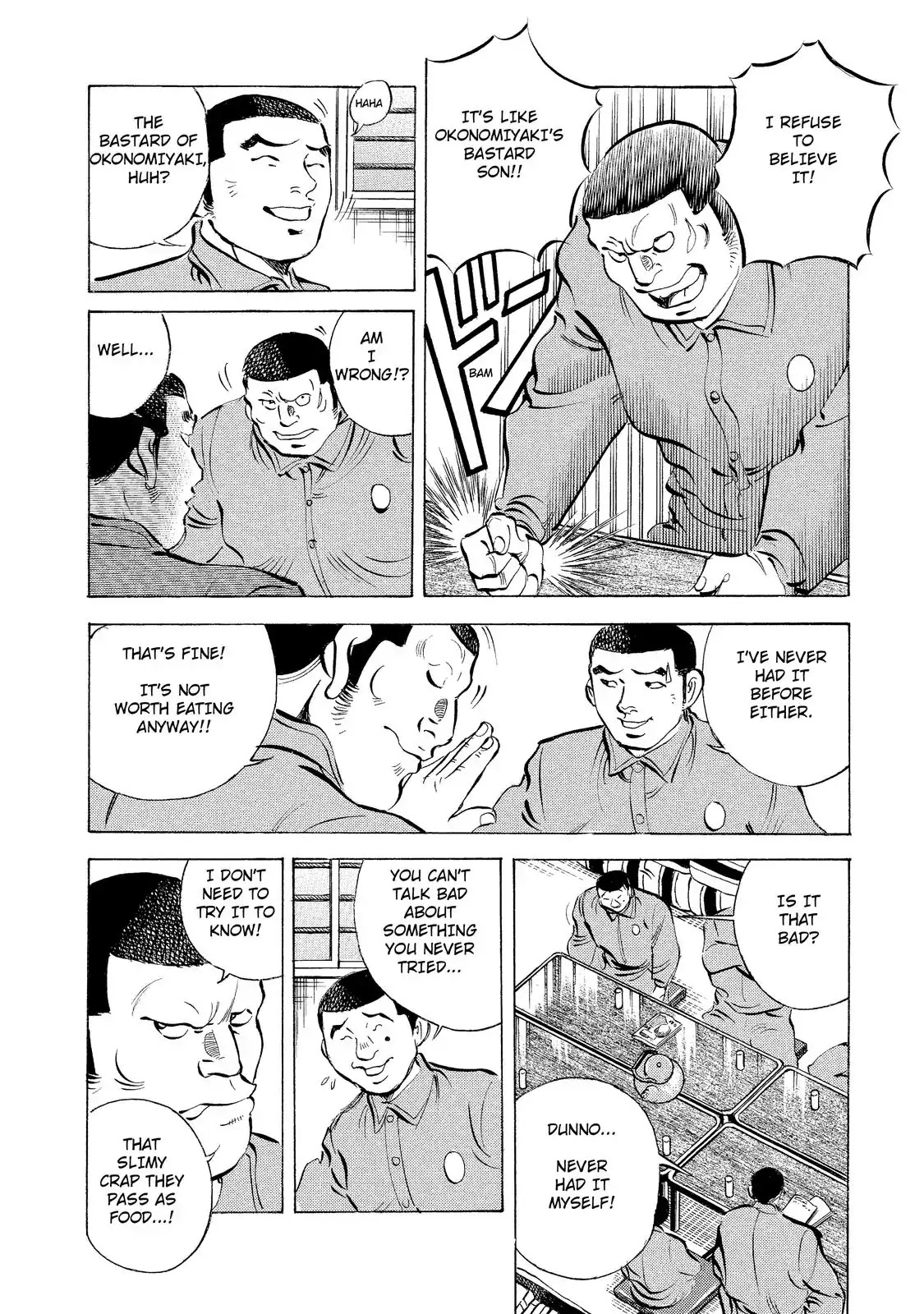 Gokudou Meshi Chapter 7 page 18 - Chapter 7: Perfect Score "Okonomiyaki