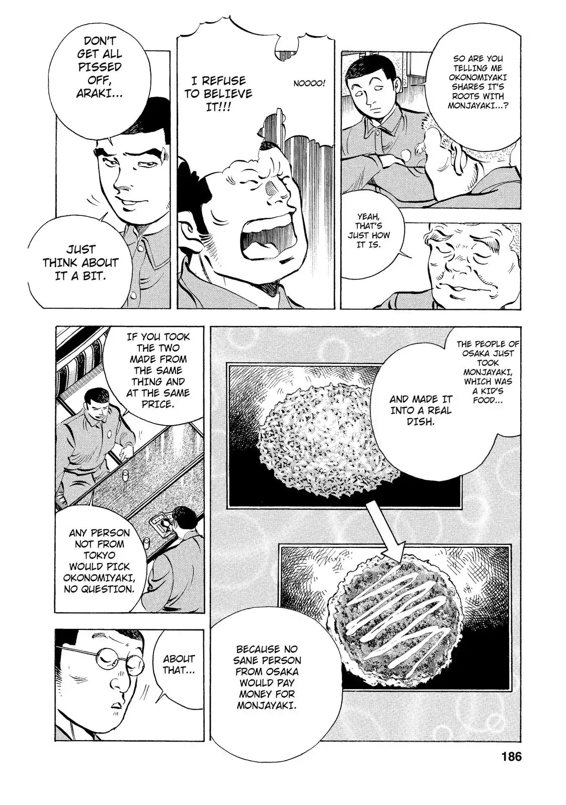 Gokudou Meshi Chapter 7 page 20 - Chapter 7: Perfect Score "Okonomiyaki