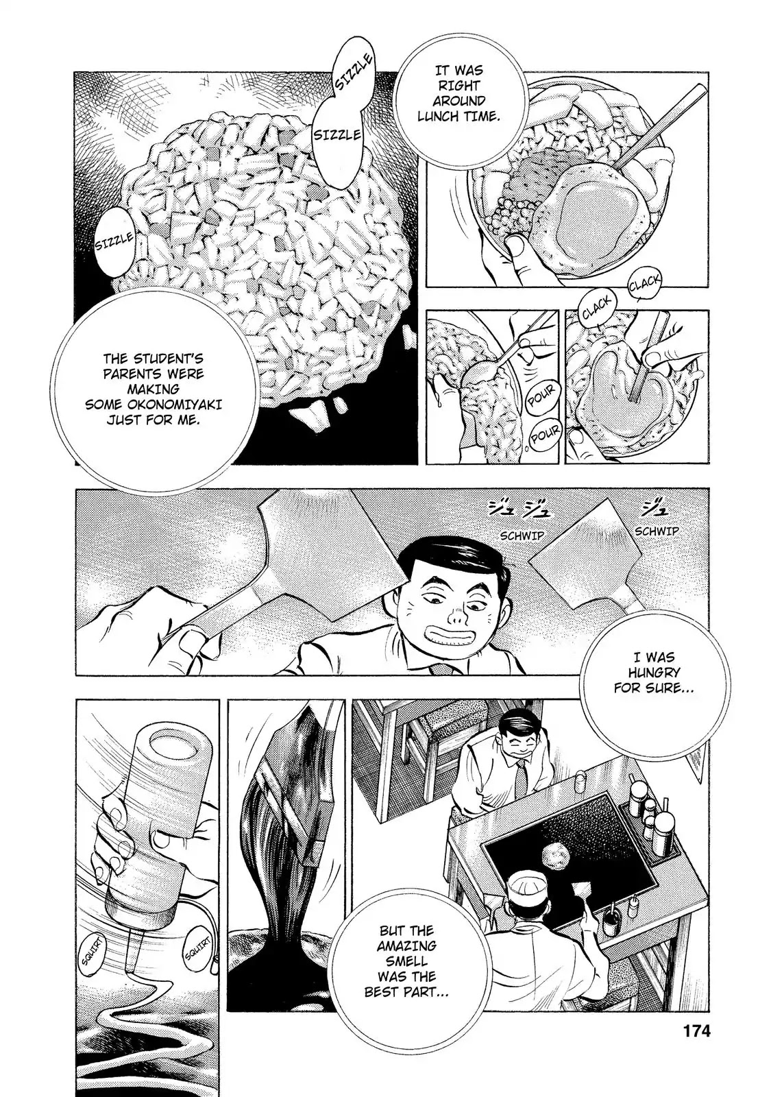 Gokudou Meshi Chapter 7 page 8 - Chapter 7: Perfect Score "Okonomiyaki