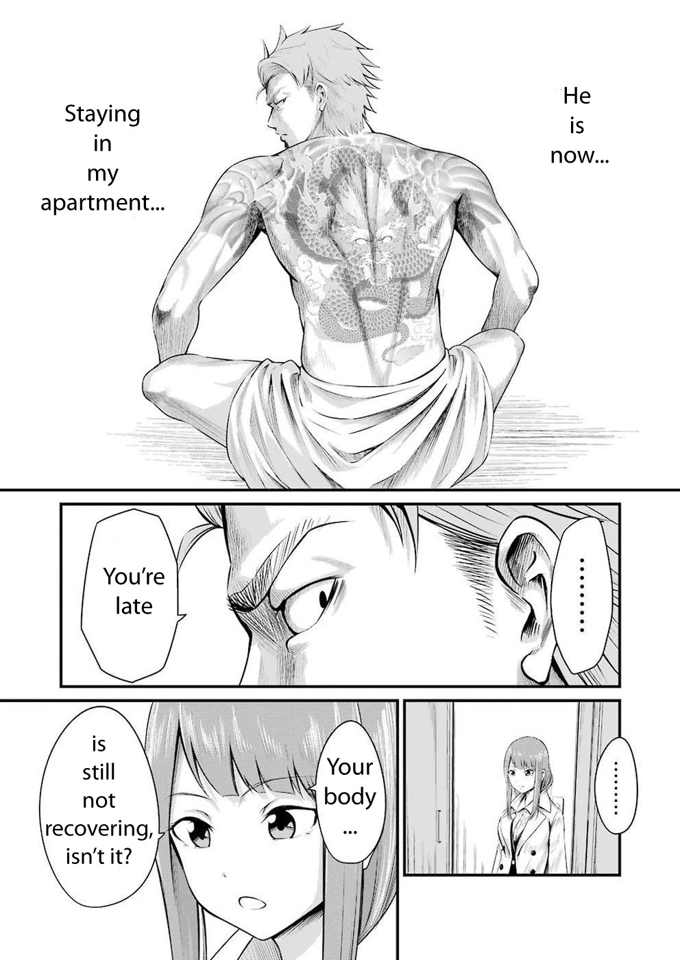 Gokudou Parasites Chapter 1 page 4 - Chapter 1: He Became Smaller!