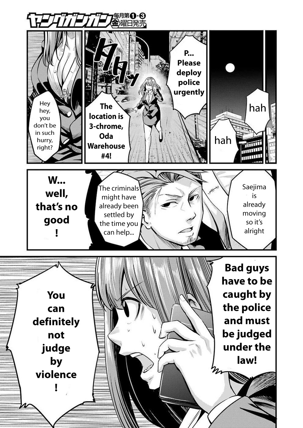 Gokudou Parasites Chapter 12 page 18 - Chapter 12: Kill or Arrest -First Part-