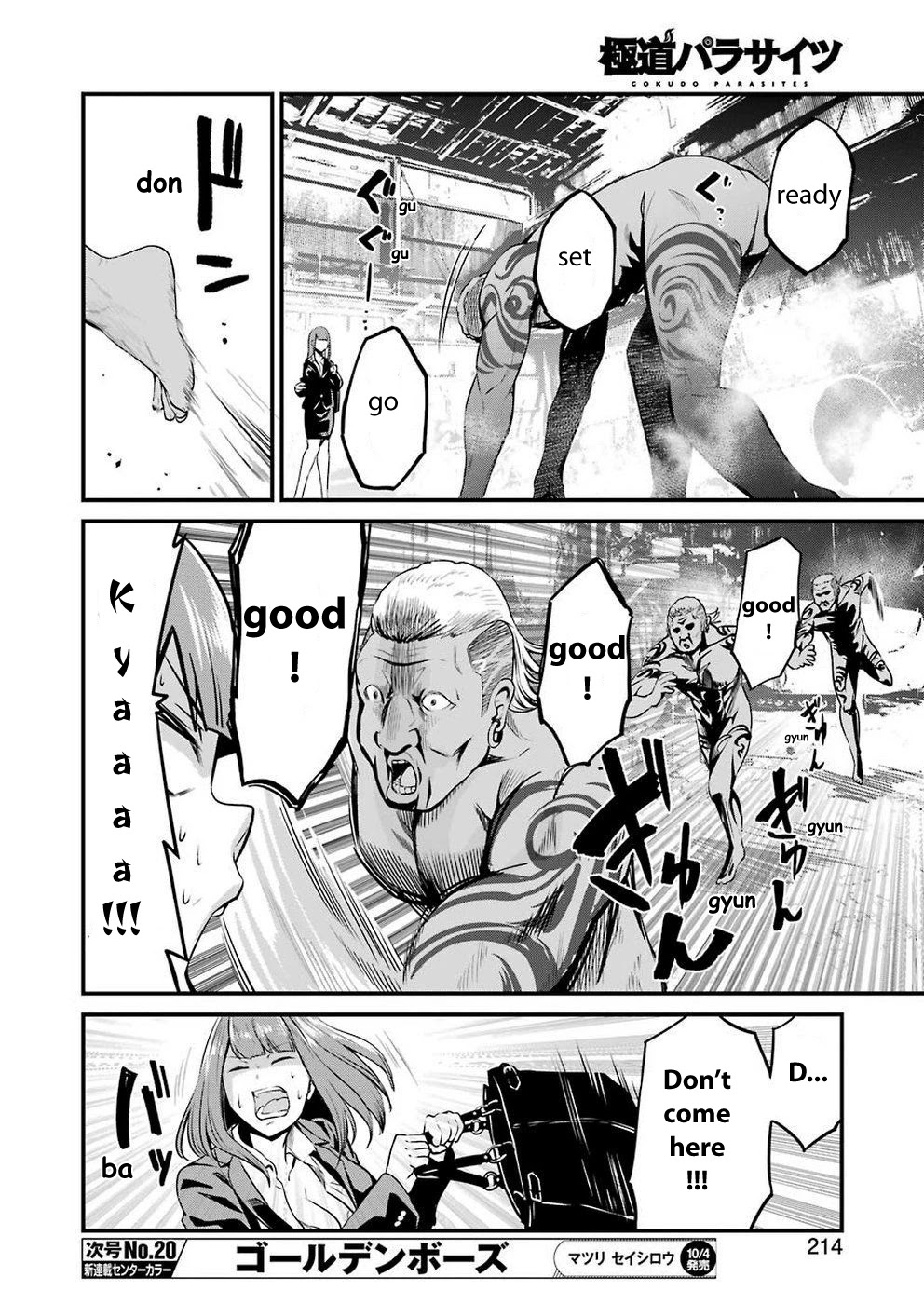 Gokudou Parasites Chapter 13 page 10 - Chapter 13: Kill or Arrest -Last Part-