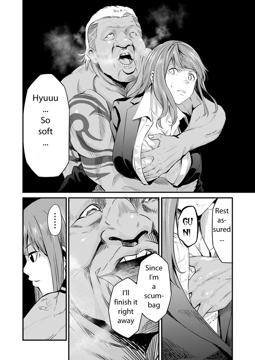 Gokudou Parasites Chapter 13 page 12 - Chapter 13: Kill or Arrest -Last Part-
