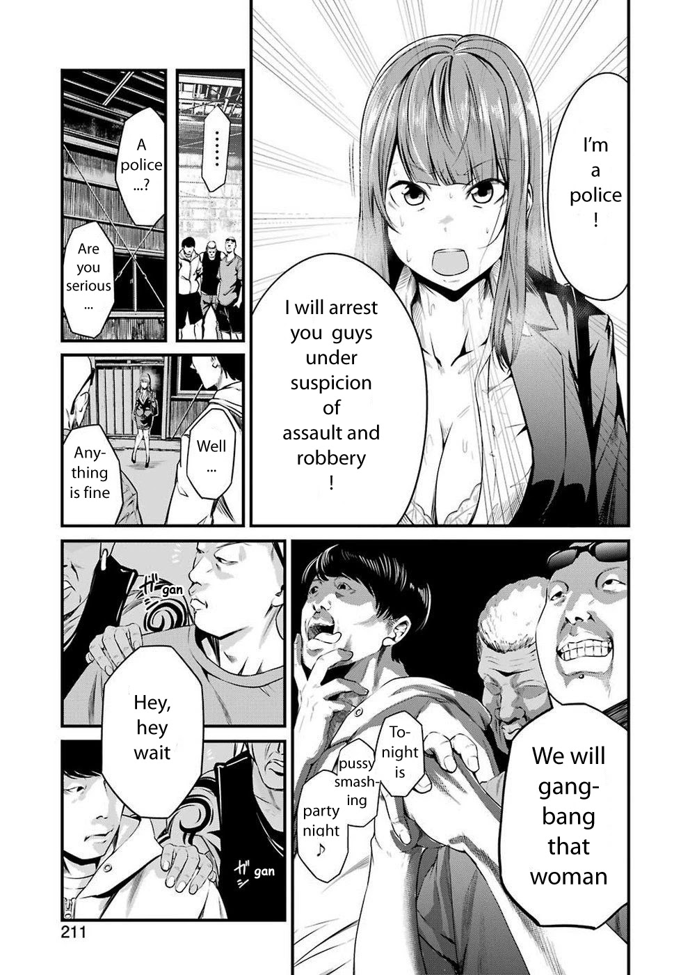 Gokudou Parasites Chapter 13 page 7 - Chapter 13: Kill or Arrest -Last Part-
