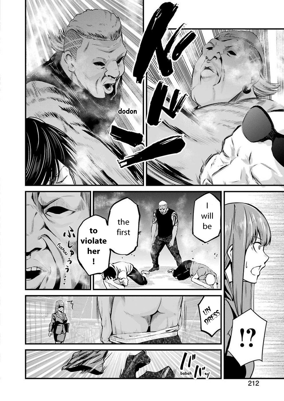 Gokudou Parasites Chapter 13 page 8 - Chapter 13: Kill or Arrest -Last Part-