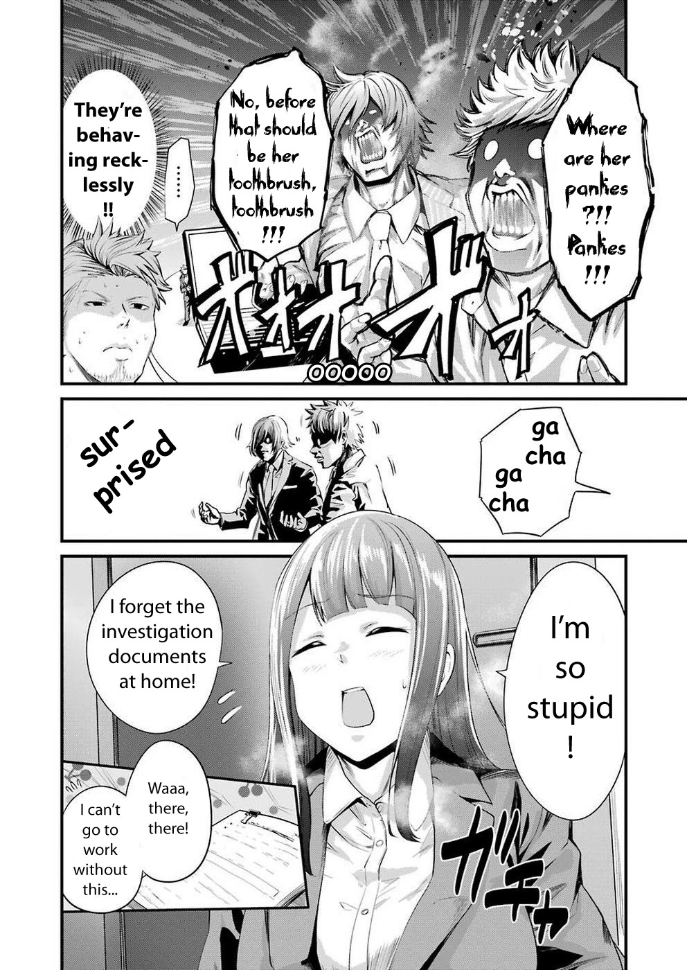 Gokudou Parasites Chapter 14 page 12 - Chapter 14: Please Give Me Wings