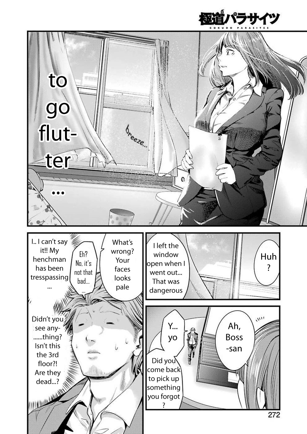 Gokudou Parasites Chapter 14 page 15 - Chapter 14: Please Give Me Wings