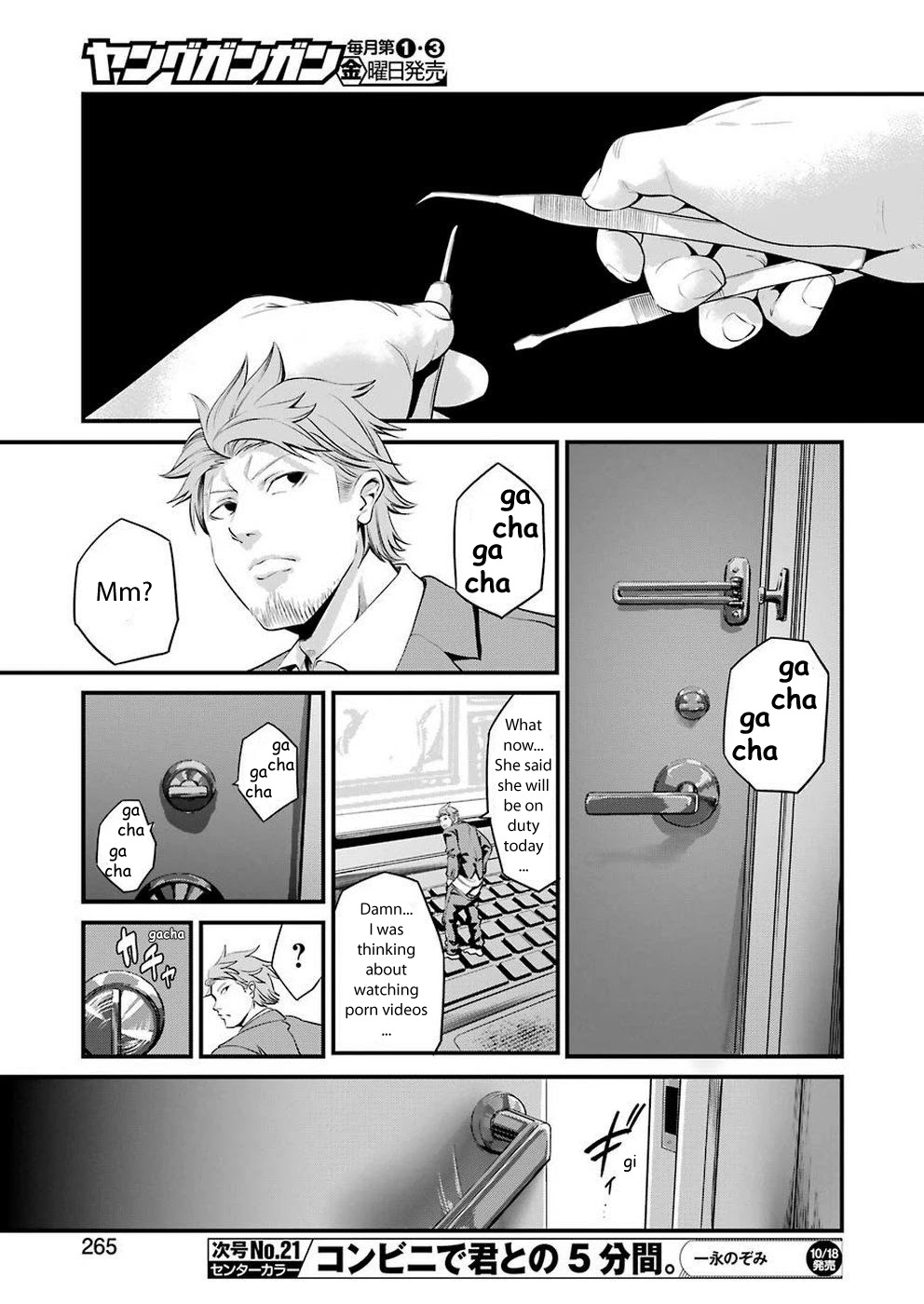 Gokudou Parasites Chapter 14 page 9 - Chapter 14: Please Give Me Wings