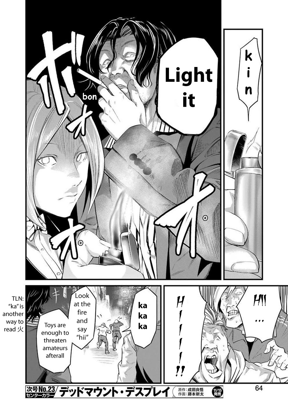 Gokudou Parasites Chapter 15 page 10 - Chapter 15: The Boss' Daughter -First Part-