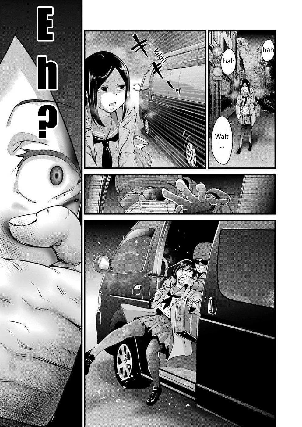 Gokudou Parasites Chapter 17 page 17 - Chapter 17: Girls On The Run