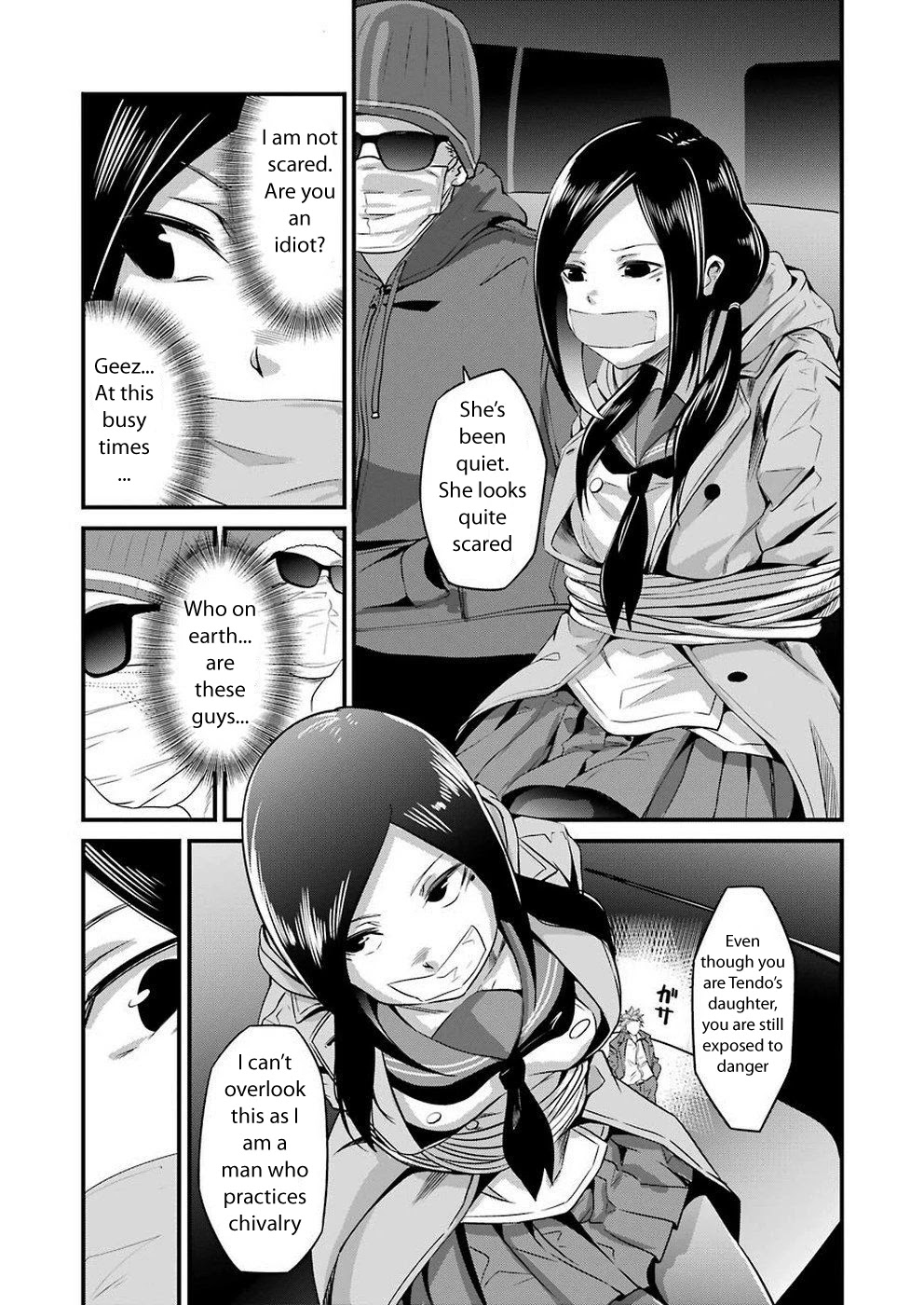 Gokudou Parasites Chapter 17 page 19 - Chapter 17: Girls On The Run