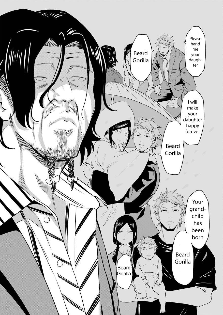 Gokudou Parasites Chapter 18 page 14 - Chapter 18: Your Daughter Has Been Kidnapped, Beard Gorilla