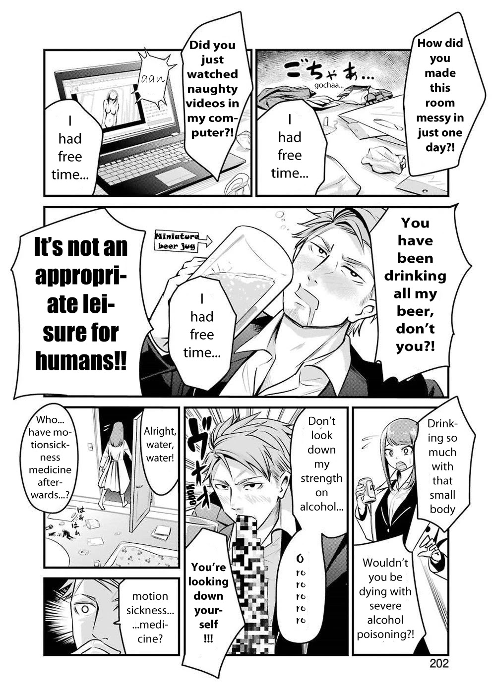 Gokudou Parasites Chapter 2 page 8 - Chapter 2: Such an insult!