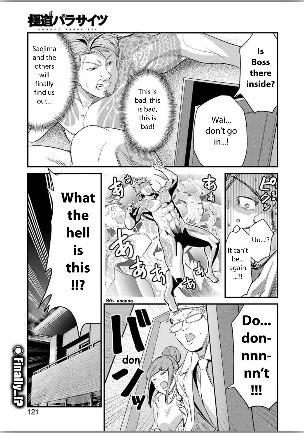Gokudou Parasites Chapter 25 page 1 - Chapter 25: I'm Going To See You