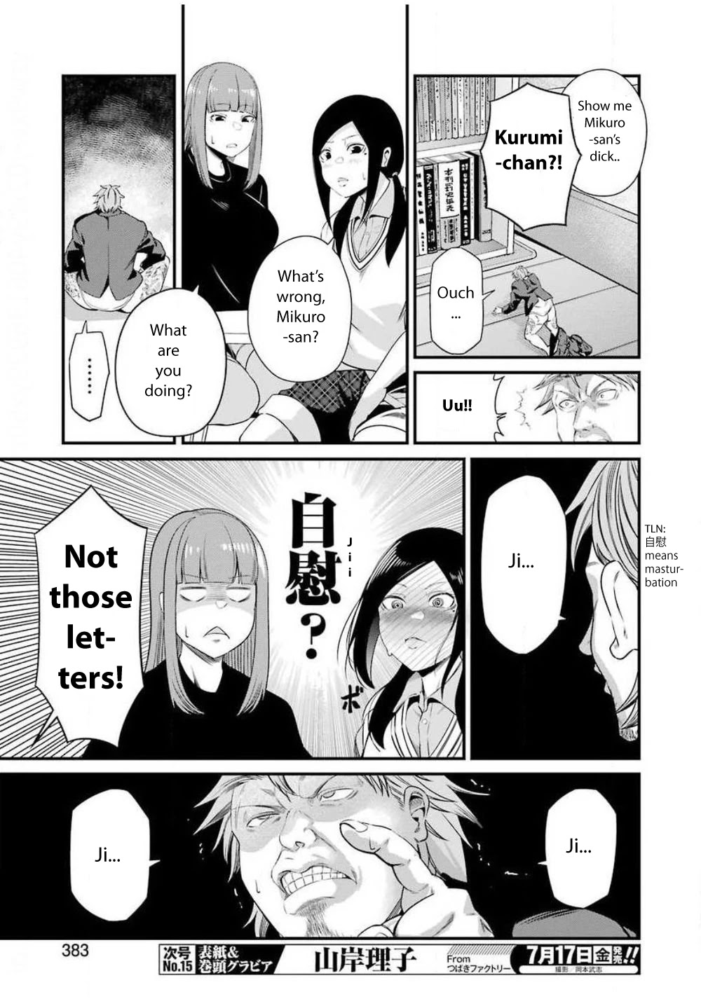 Gokudou Parasites Chapter 27 page 8 - Chapter 27: Almost a P*nis Story