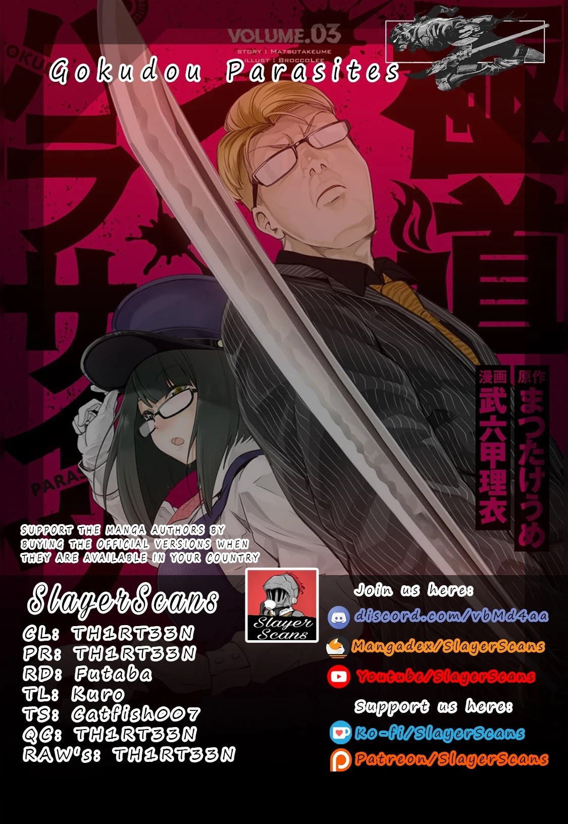 Gokudou Parasites Chapter 28 page 1 - Chapter 28
