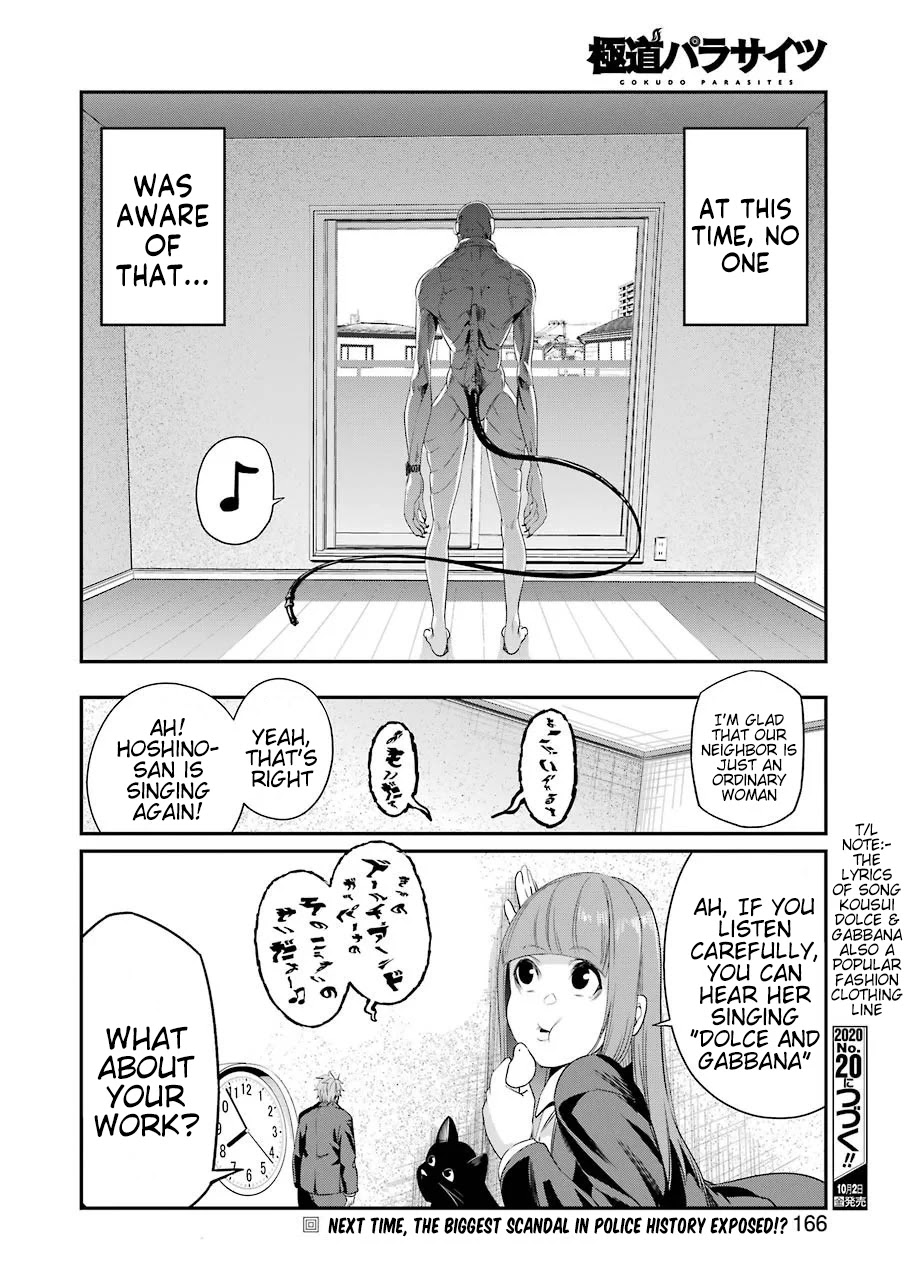 Gokudou Parasites Chapter 31 page 19 - Chapter 31: A Suspicious Neighbor
