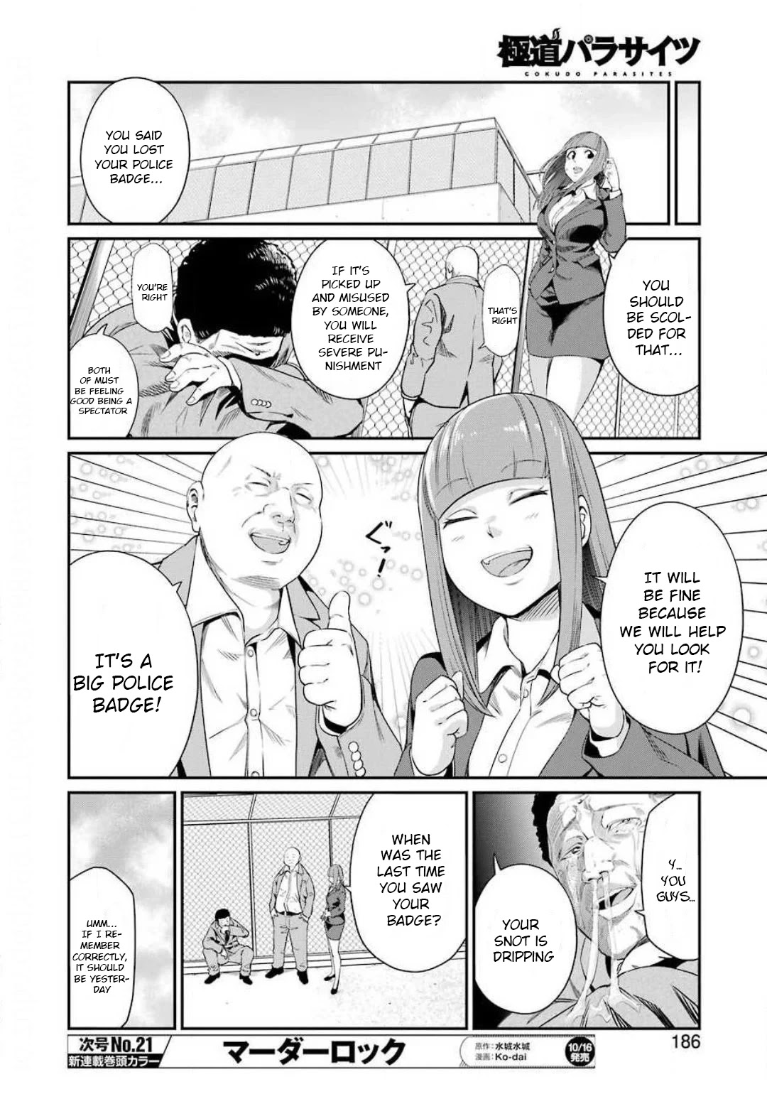 Gokudou Parasites Chapter 32 page 11 - Chapter 32: Partner