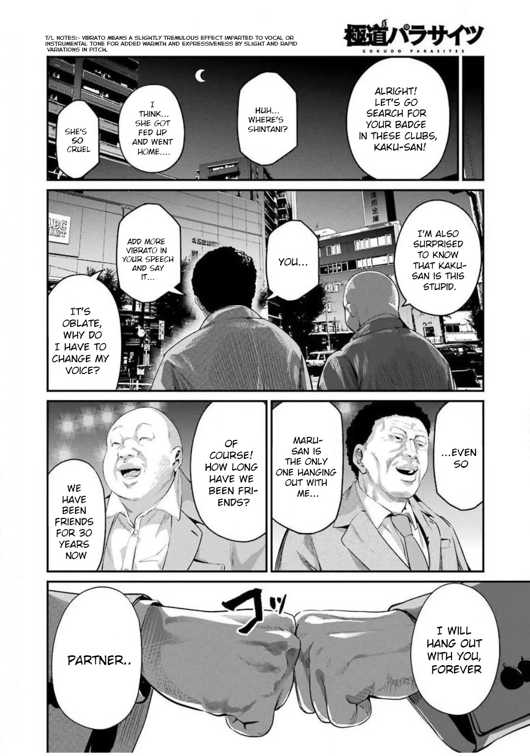 Gokudou Parasites Chapter 32 page 13 - Chapter 32: Partner