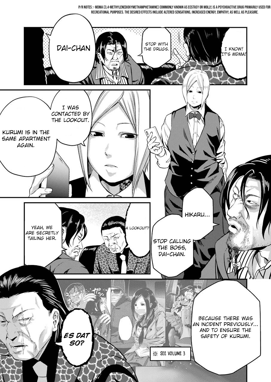Gokudou Parasites Chapter 34 page 4 - Chapter 34: Lepezen Tetropolikyon