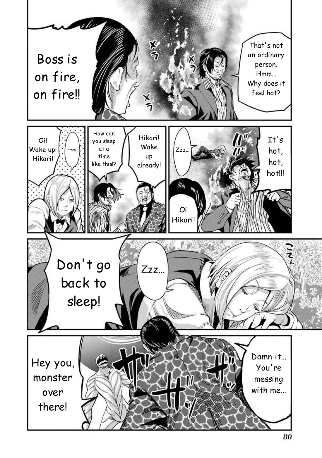 Gokudou Parasites Chapter 35 page 10 - Chapter 35: One Punch