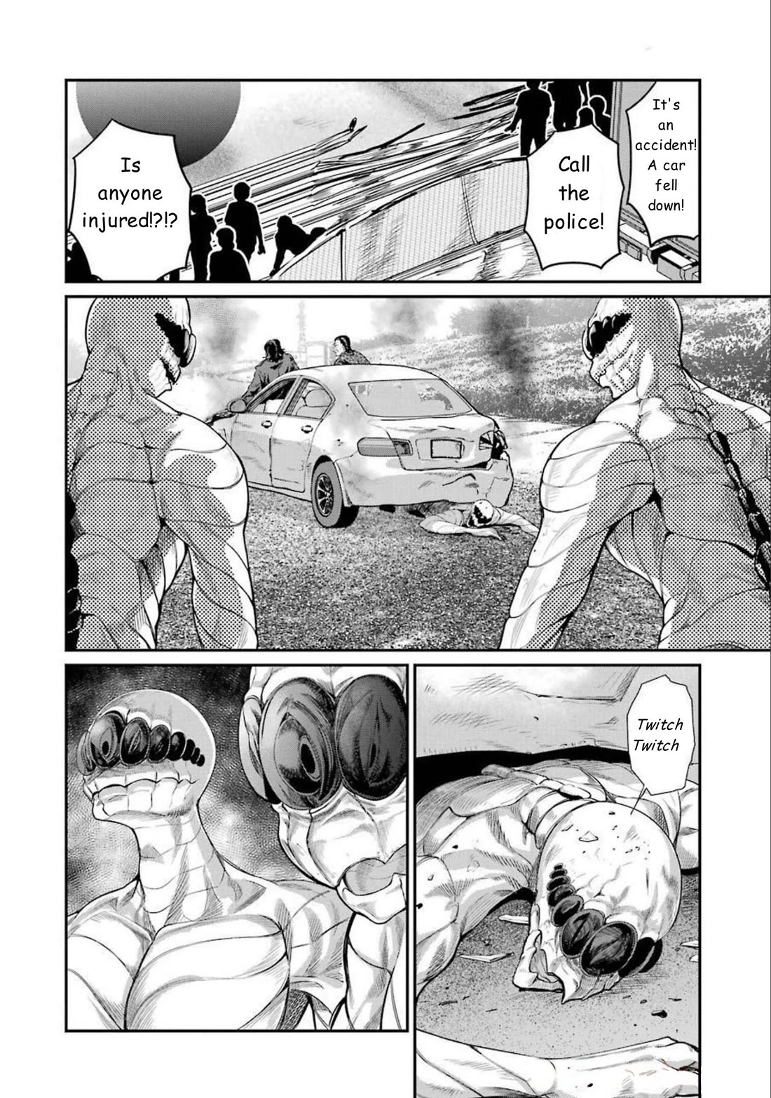 Gokudou Parasites Chapter 35 page 4 - Chapter 35: One Punch