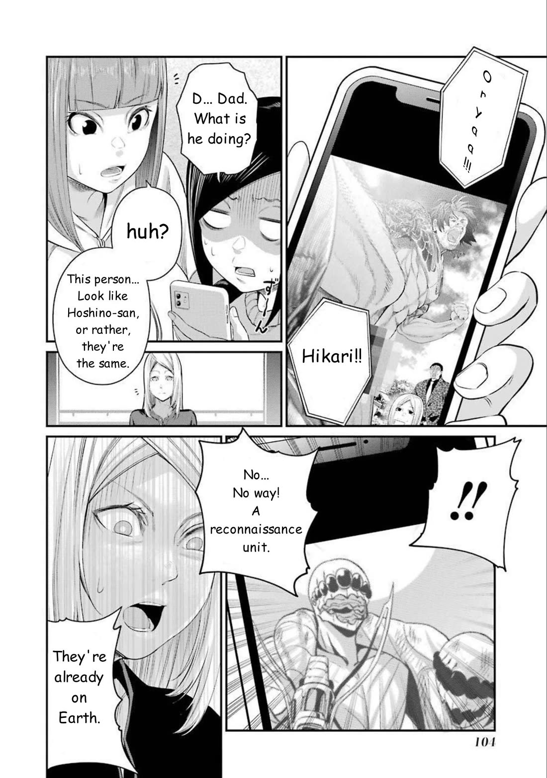 Gokudou Parasites Chapter 36 page 12 - Chapter 36: The Earth Has Been Targeted