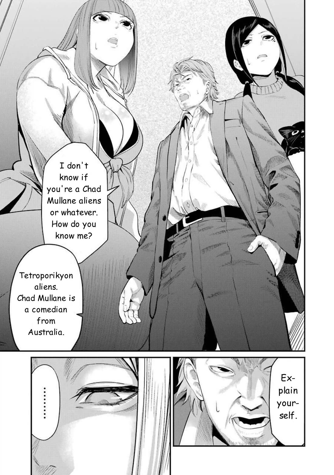 Gokudou Parasites Chapter 36 page 17 - Chapter 36: The Earth Has Been Targeted